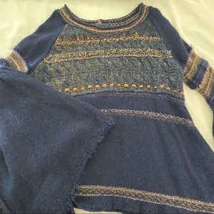 Free People Sweater - bell sleeve